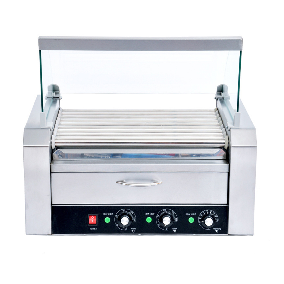 Hot Dog Roller Grill - HHD09A Hotdog Roller Grill Commercial Hot