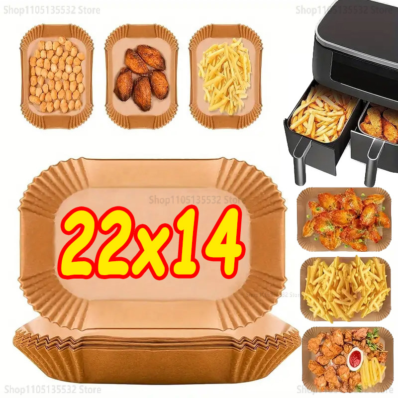 Commercial Kitchen Pans - Disposable Air Fryer Paper Non-Stick Kitchen