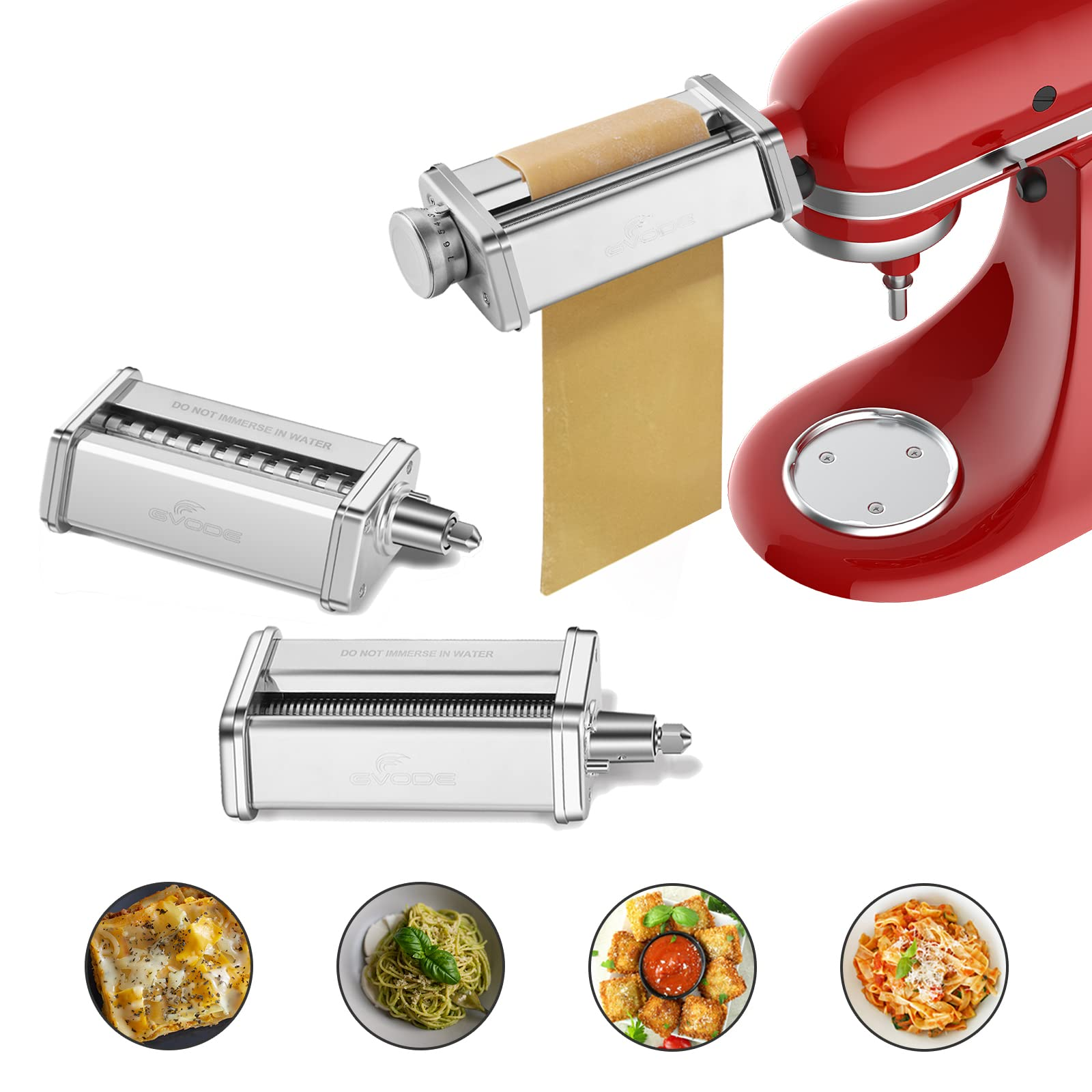 Commercial Kitchenaid - 3 Piece Pasta Maker Attachment for