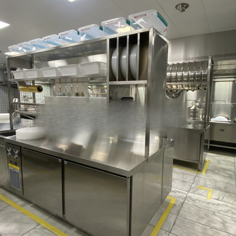 Commercial Kitchen Projects - Stainless steel commercial kitchen equipment one-stop