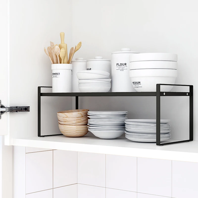 Commercial Kitchen Shelving - Steel Kitchen Dishes Bowl Storage Rack