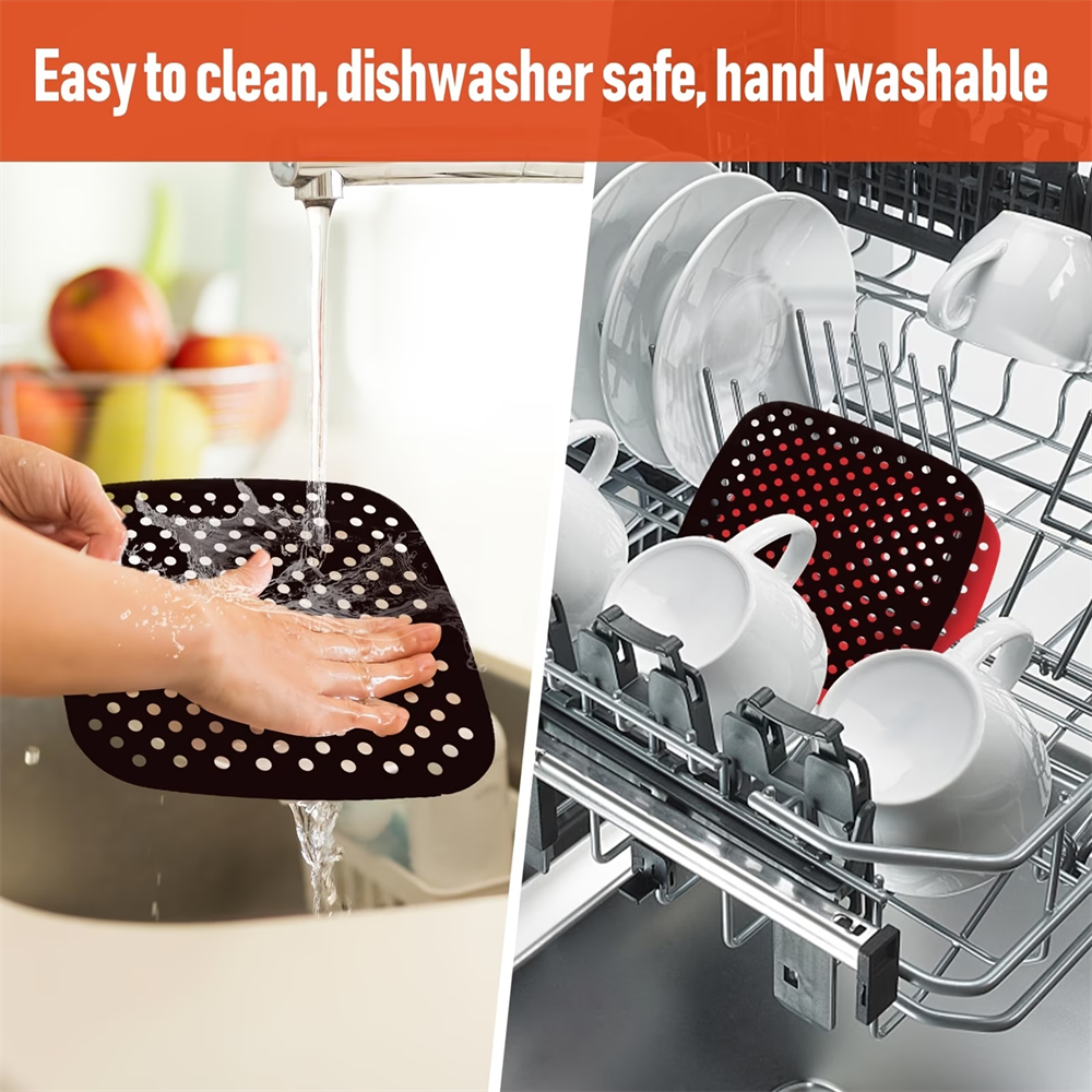 Reusable Air Fryer Pad, Silico - огляд і ціна Commercial Kitchen Pans