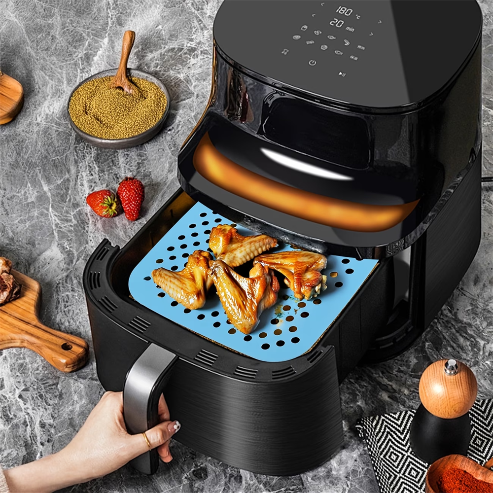 Reusable Air Fryer Pad, Silico - огляд і ціна Commercial Kitchen Pans