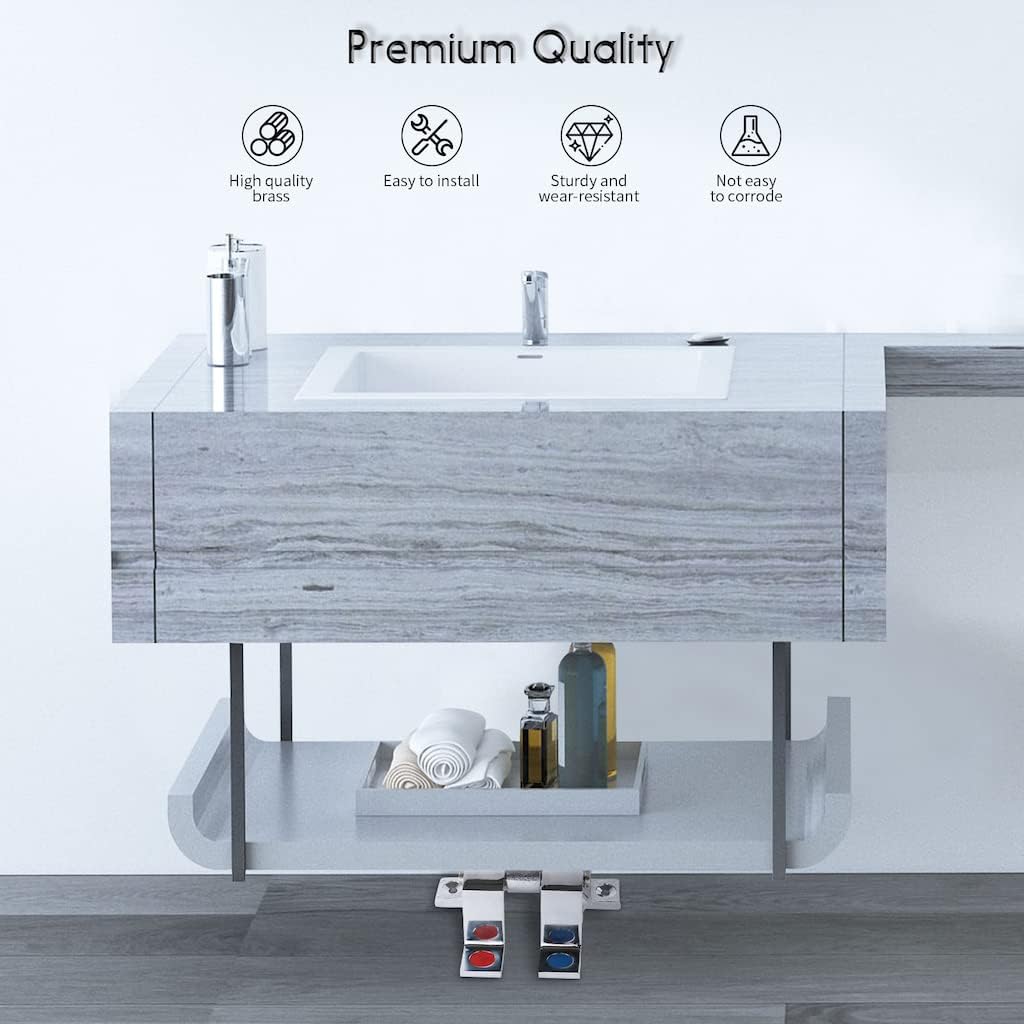 Brass Dual Handle Hot & Cold F - огляд і ціна Commercial Kitchen Design