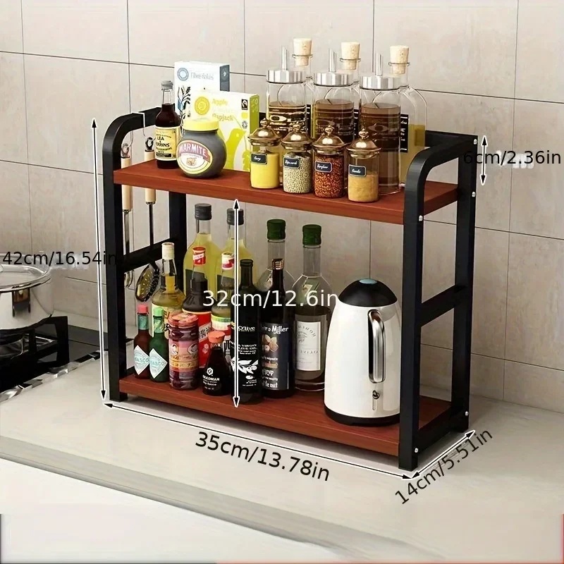 2-Tier Metal Countertop Shelf  - огляд і ціна Commercial Kitchen Shelving