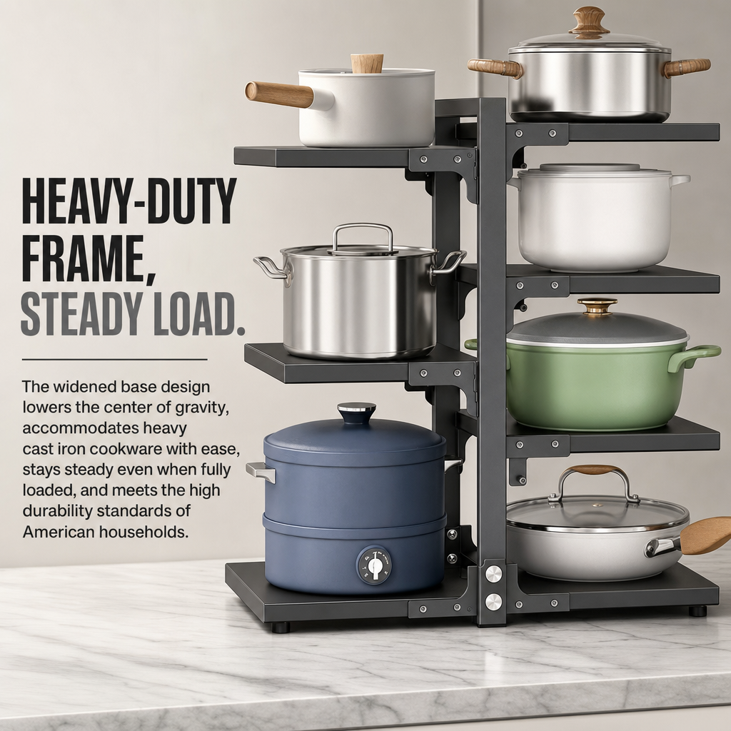 A height-adjustable 2/3/4/5/7- - огляд і ціна Commercial Kitchen Shelving