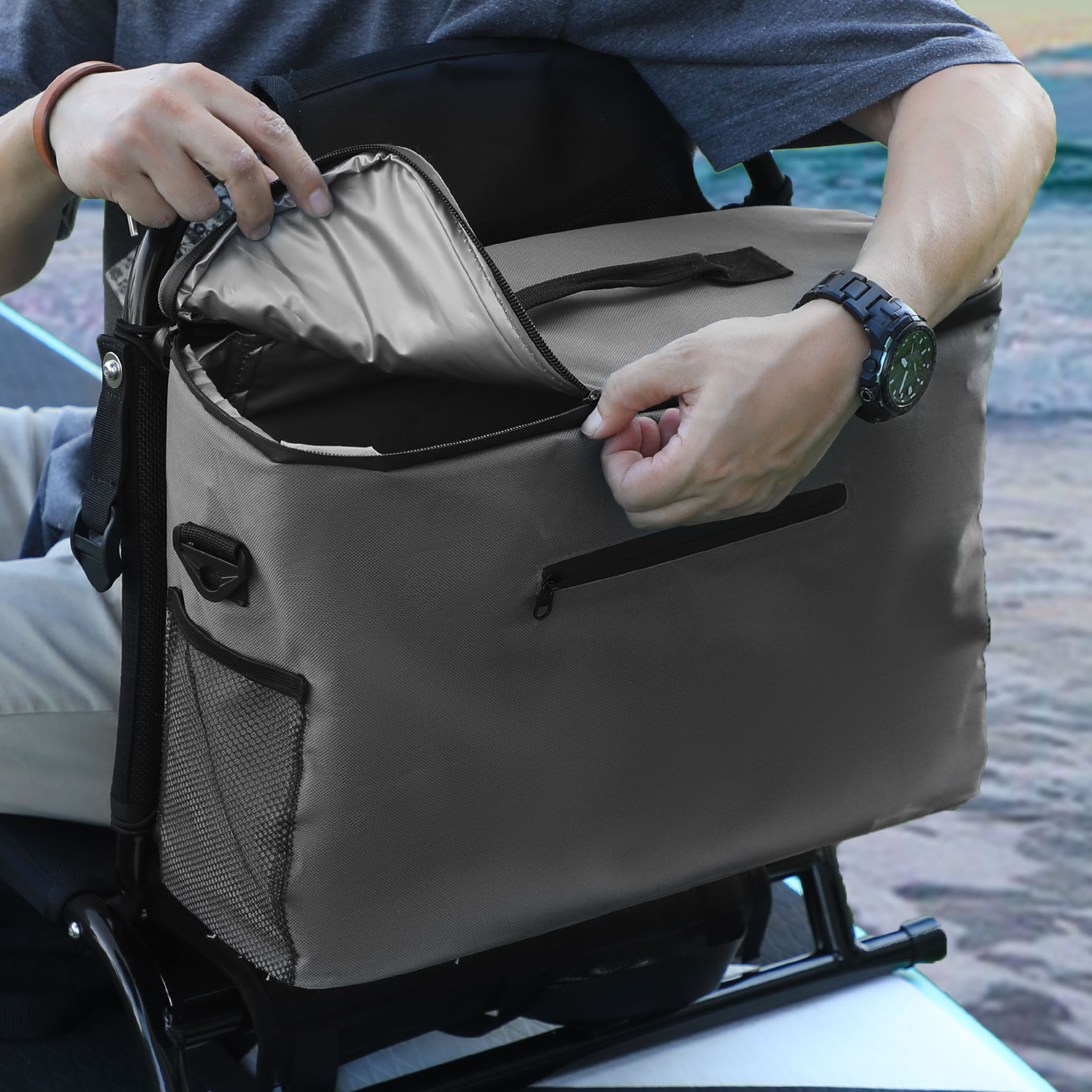 Kayak Cooler, Waterproof Seat  - огляд і ціна Commercial Chest Freezer