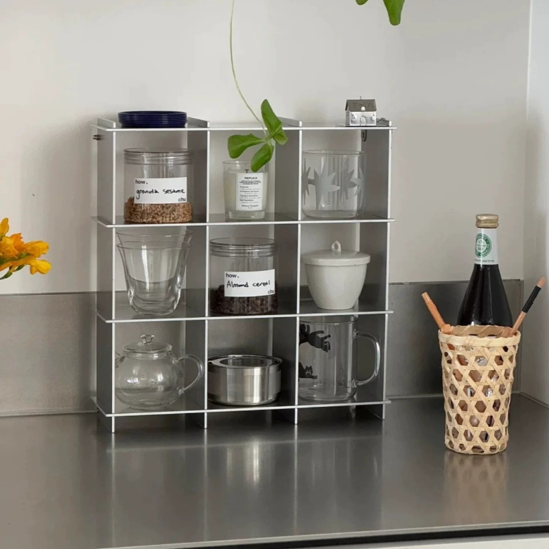 Minimalist Aluminum Alloy Coun - огляд і ціна Commercial Kitchen Shelving