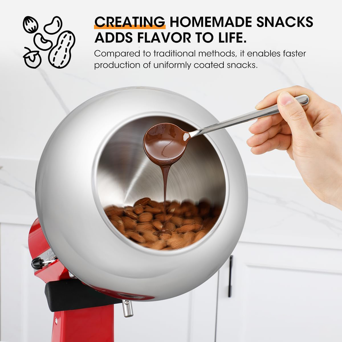 Chocolate Coating Machine Atta - огляд і ціна Commercial Kitchenaid