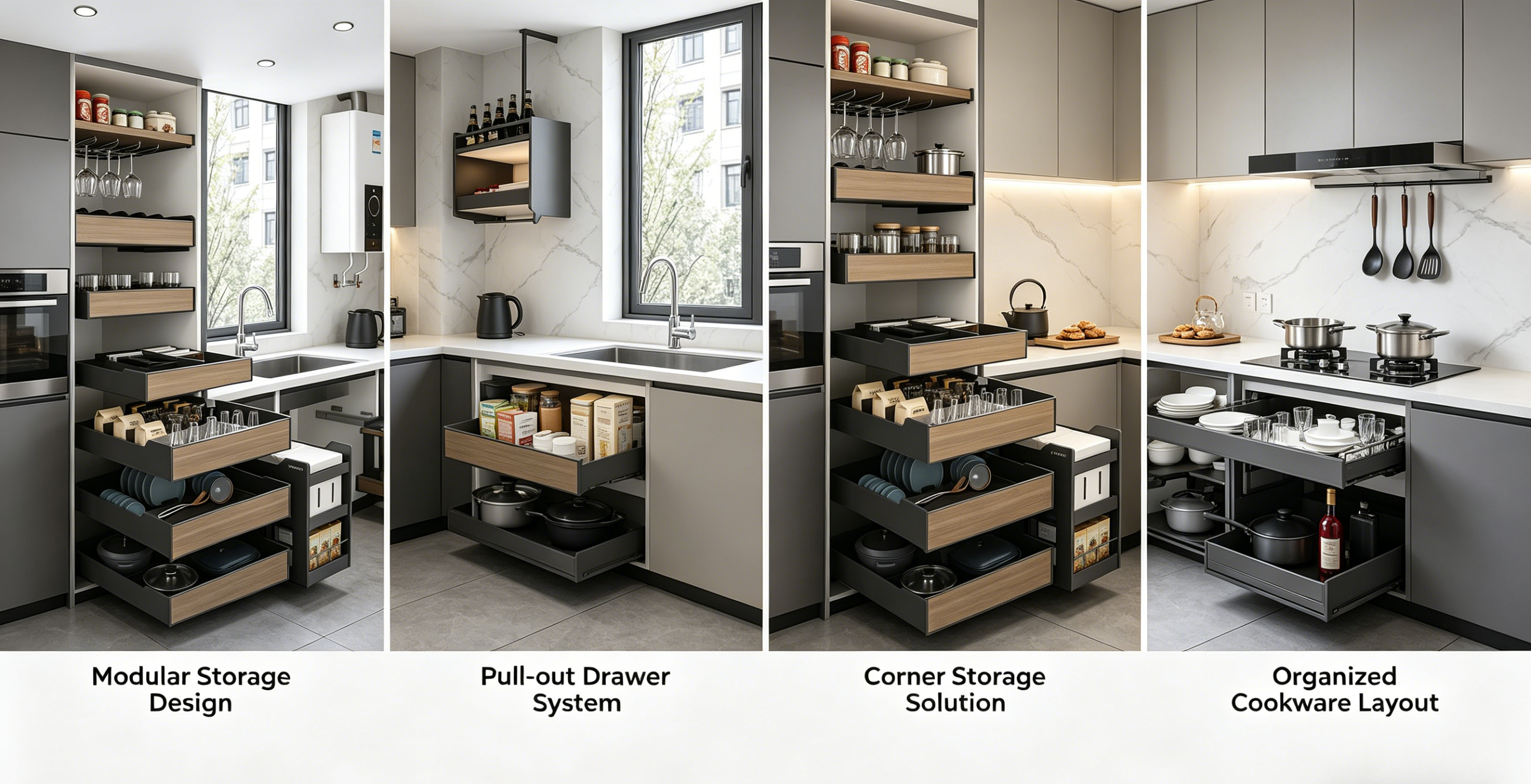 #Glossy Stone Grain Door Kitch - огляд і ціна Commercial Kitchen Projects