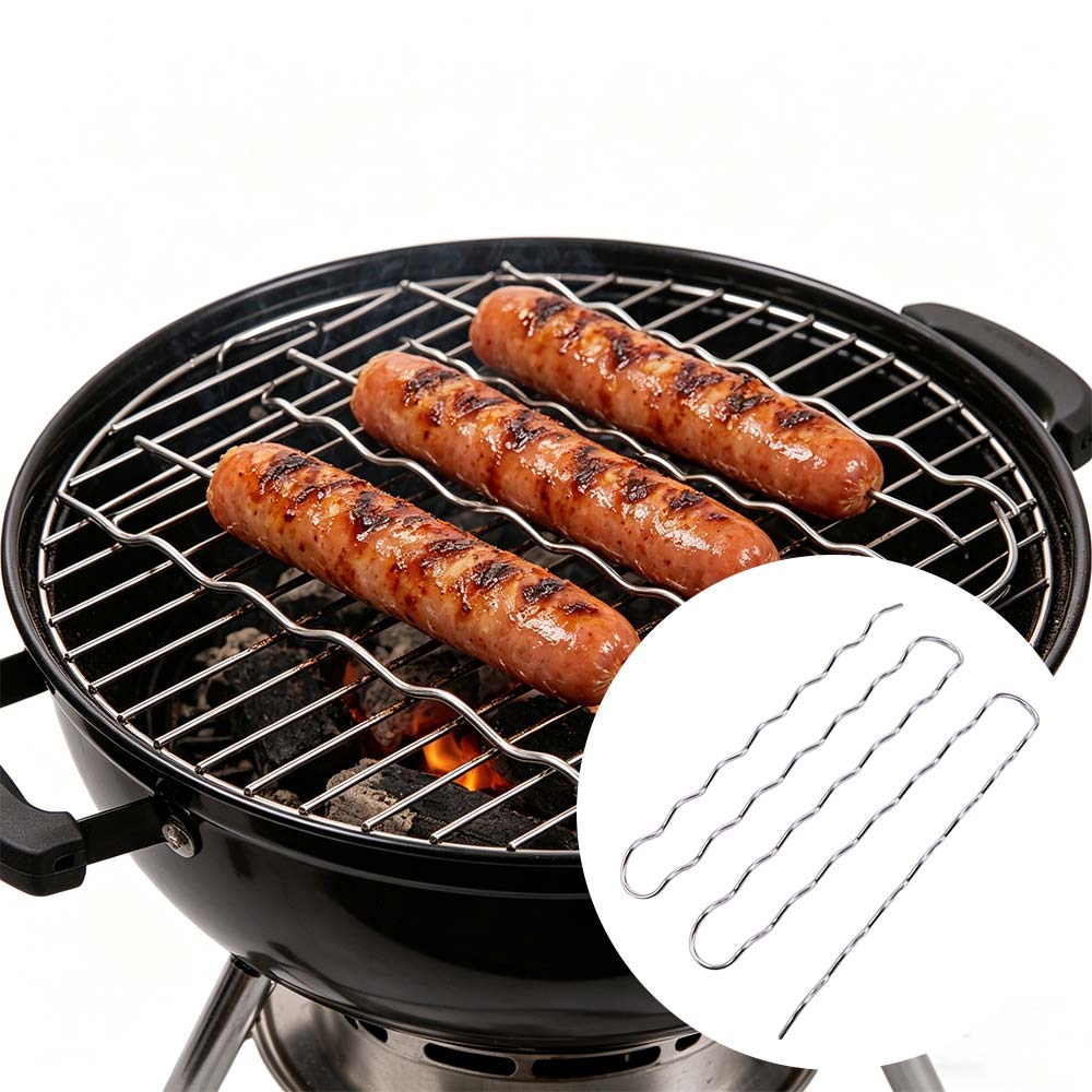 Stainless Steel BBQ Sausage Ro - огляд і ціна Hot Dog Roller Grill