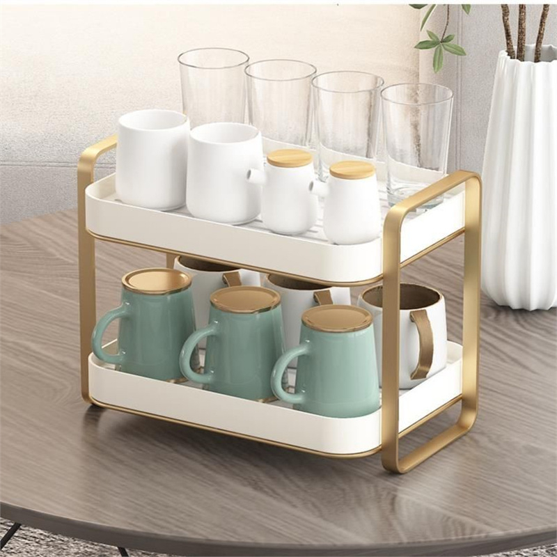2 Tier Cup Organizer Rack Mug  - огляд і ціна Commercial Kitchen Shelving