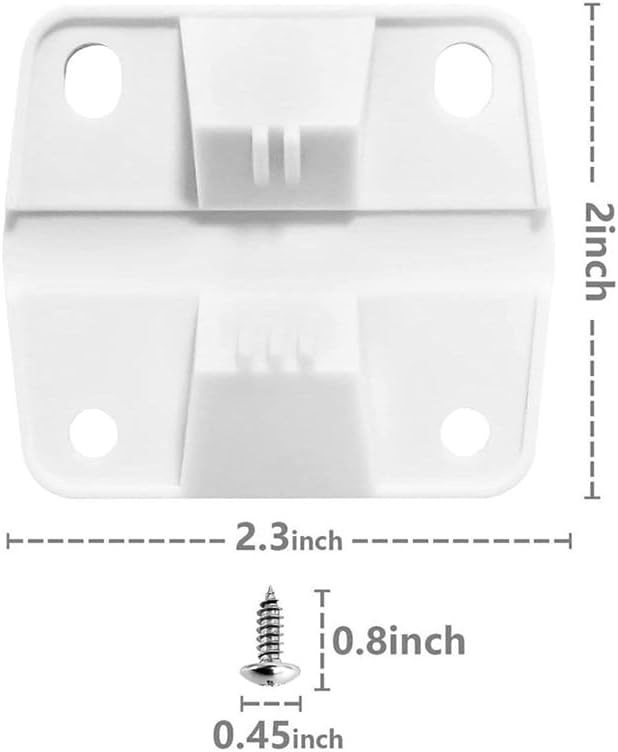 2Pcs White Plastic Cooler Hing - огляд і ціна Commercial Chest Freezer