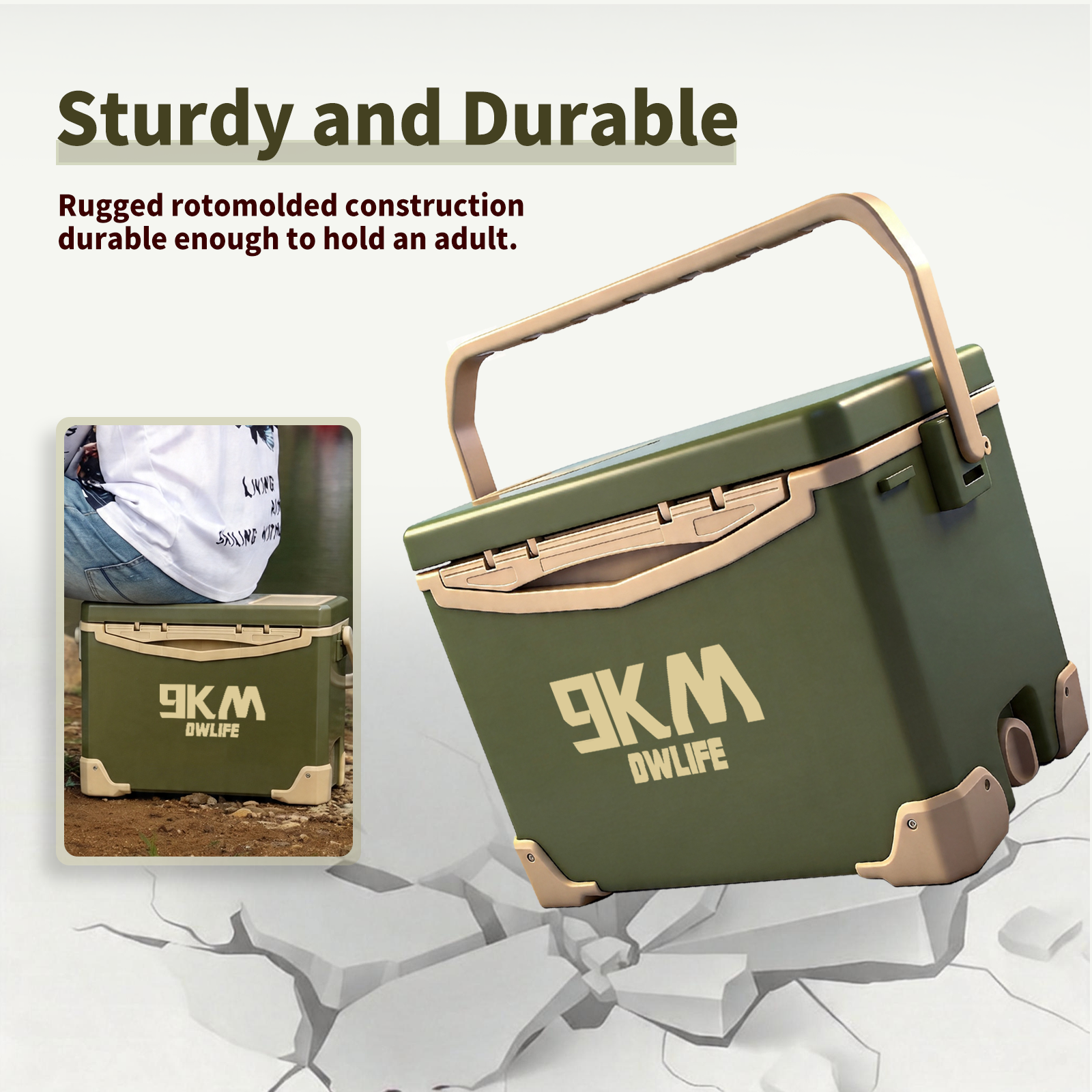 9KM 10L 18L 26L Fishing Cooler - огляд і ціна Commercial Chest Freezer