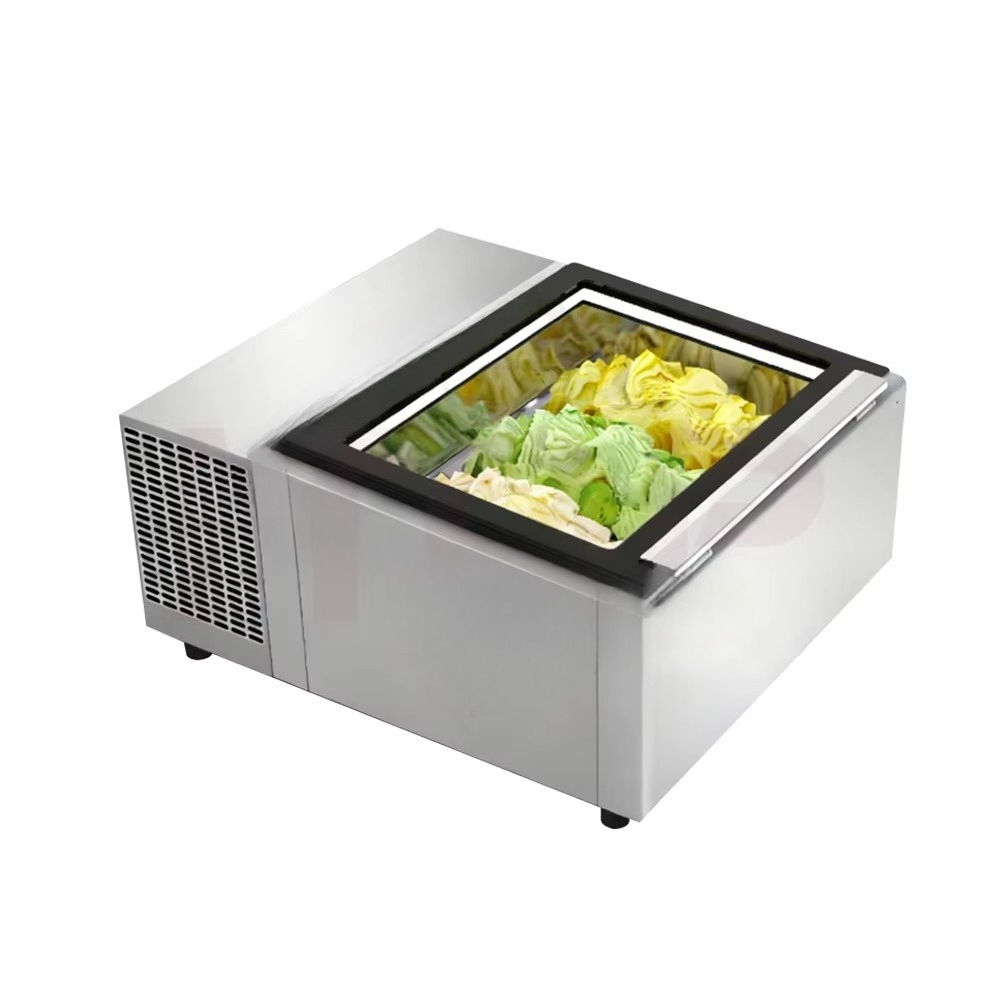 Commercial Glass Door Mini Che - огляд і ціна Commercial Chest Freezer