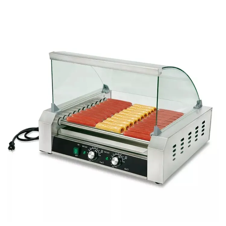 Hot Dog 11 Roller 27 Dogs Gril - огляд і ціна Hot Dog Roller Grill