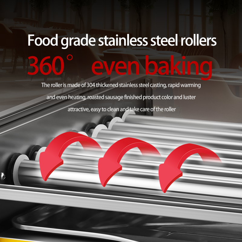 *Commercial Snack Equipment El - огляд і ціна Hot Dog Roller Grill
