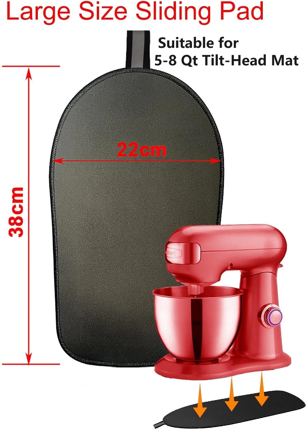 Sliding Mat for Kitchenaid Mix - огляд і ціна Commercial Kitchenaid