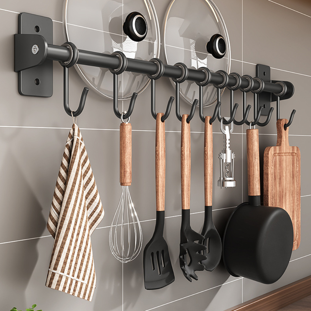 No punch Kitchen Hook Rack Sta - огляд і ціна Commercial Kitchen Shelving