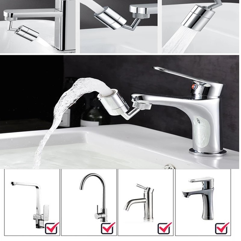 1-10PCS 720° Swivel Kitchen Fa - огляд і ціна Commercial Kitchen Tap With Spray