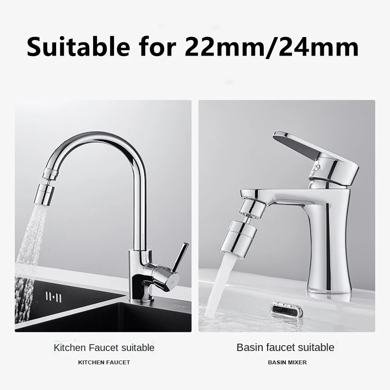 1-10PCS 720° Swivel Kitchen Fa - огляд і ціна Commercial Kitchen Tap With Spray