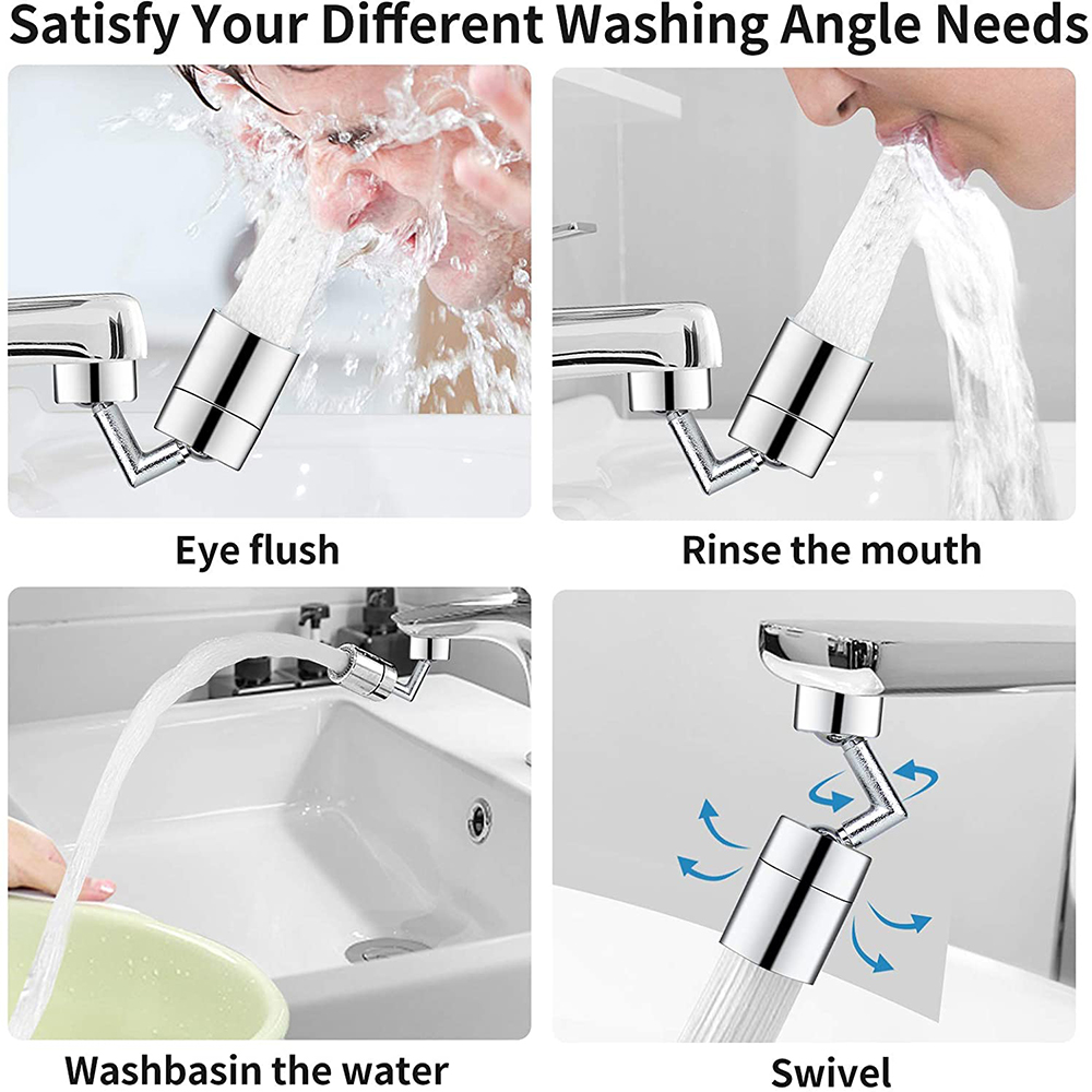 1-10PCS 720° Swivel Kitchen Fa - огляд і ціна Commercial Kitchen Tap With Spray