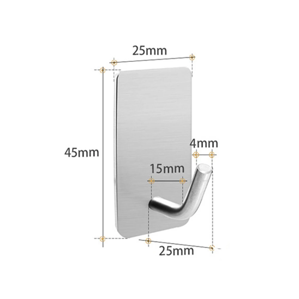 1-10Pcs Self Adhesive Hook Sta - огляд і ціна Commercial Kitchen Shelving