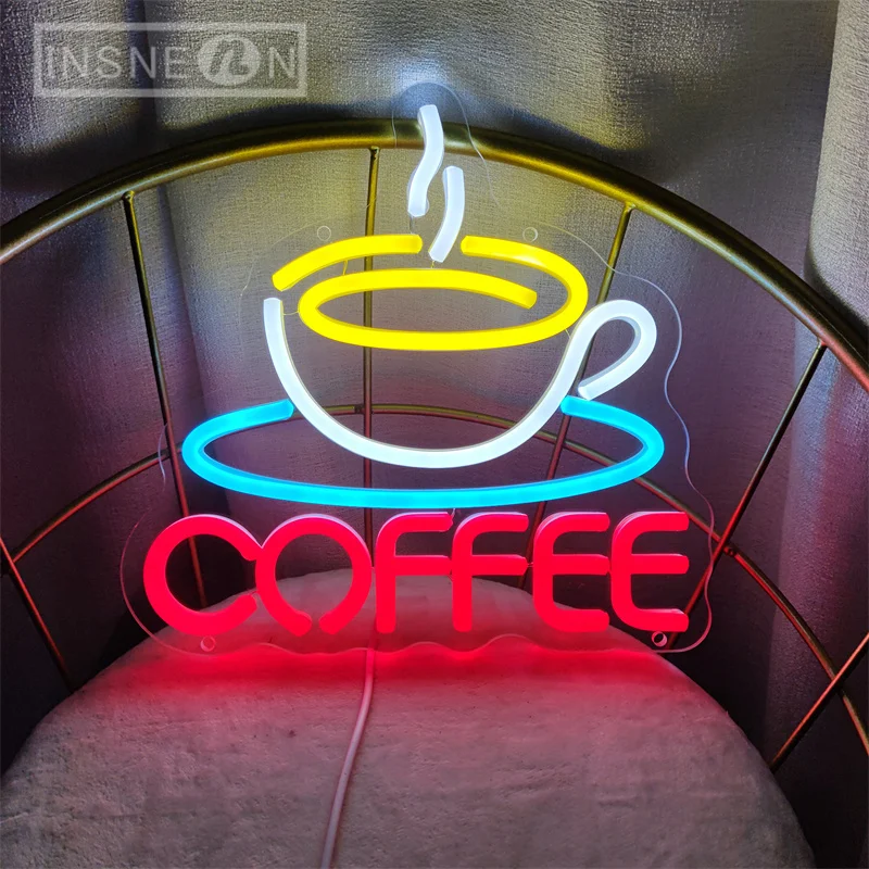 Coffee Cup Designed Neon Sign  - огляд і ціна Commercial Kitchen Design