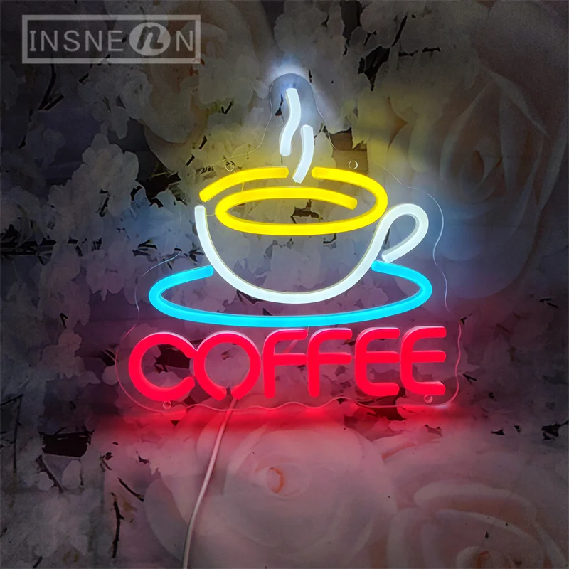 Coffee Cup Designed Neon Sign  - огляд і ціна Commercial Kitchen Design