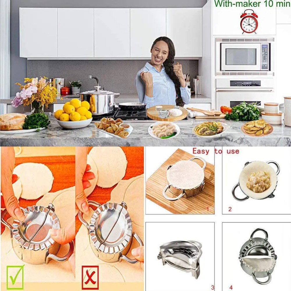 Stainless Steel Dumpling Maker - огляд і ціна Commercial Kitchen Products