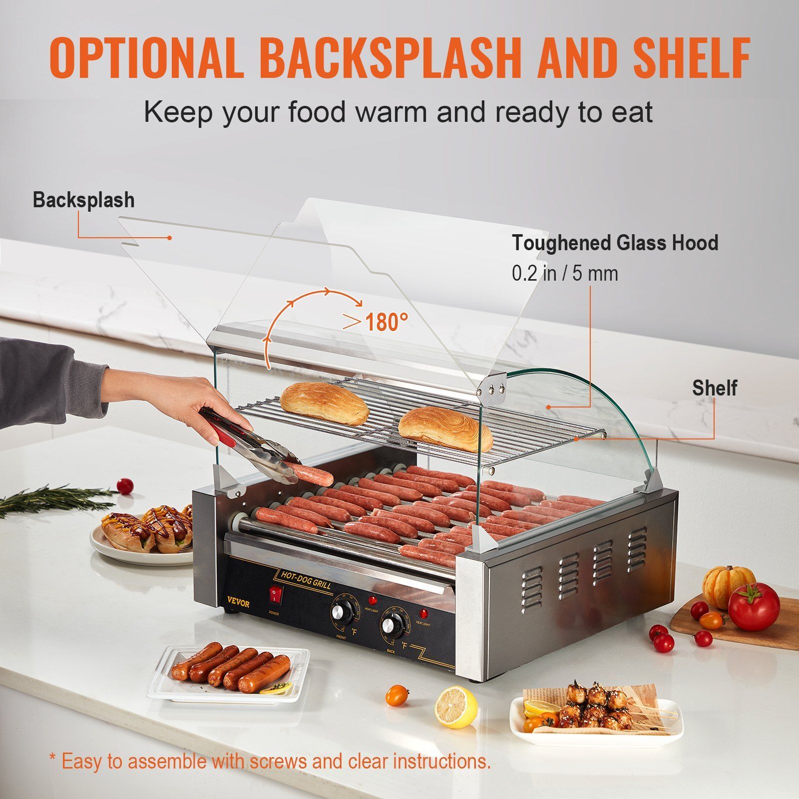 Hot Dog Roller 11 Roller 30 Ho - огляд і ціна Hot Dog Roller Grill
