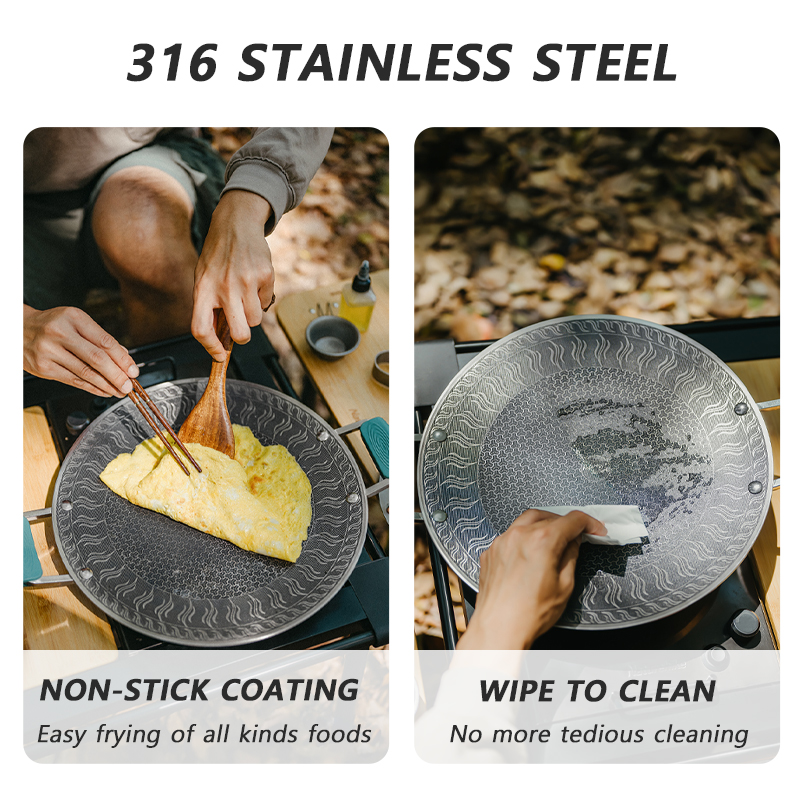 Naturehike BBQ Cooking Grill P - огляд і ціна Commercial Kitchen Pans