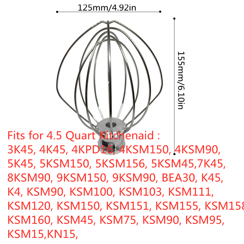 Stainless Steel Wire Whip Elec - огляд і ціна Commercial Kitchenaid