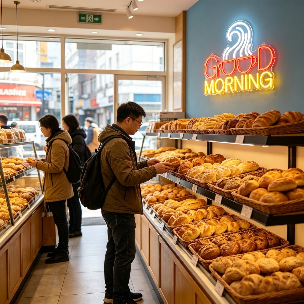 Good Morning Neon Sign LED Lig - огляд і ціна Commercial Kitchen Design