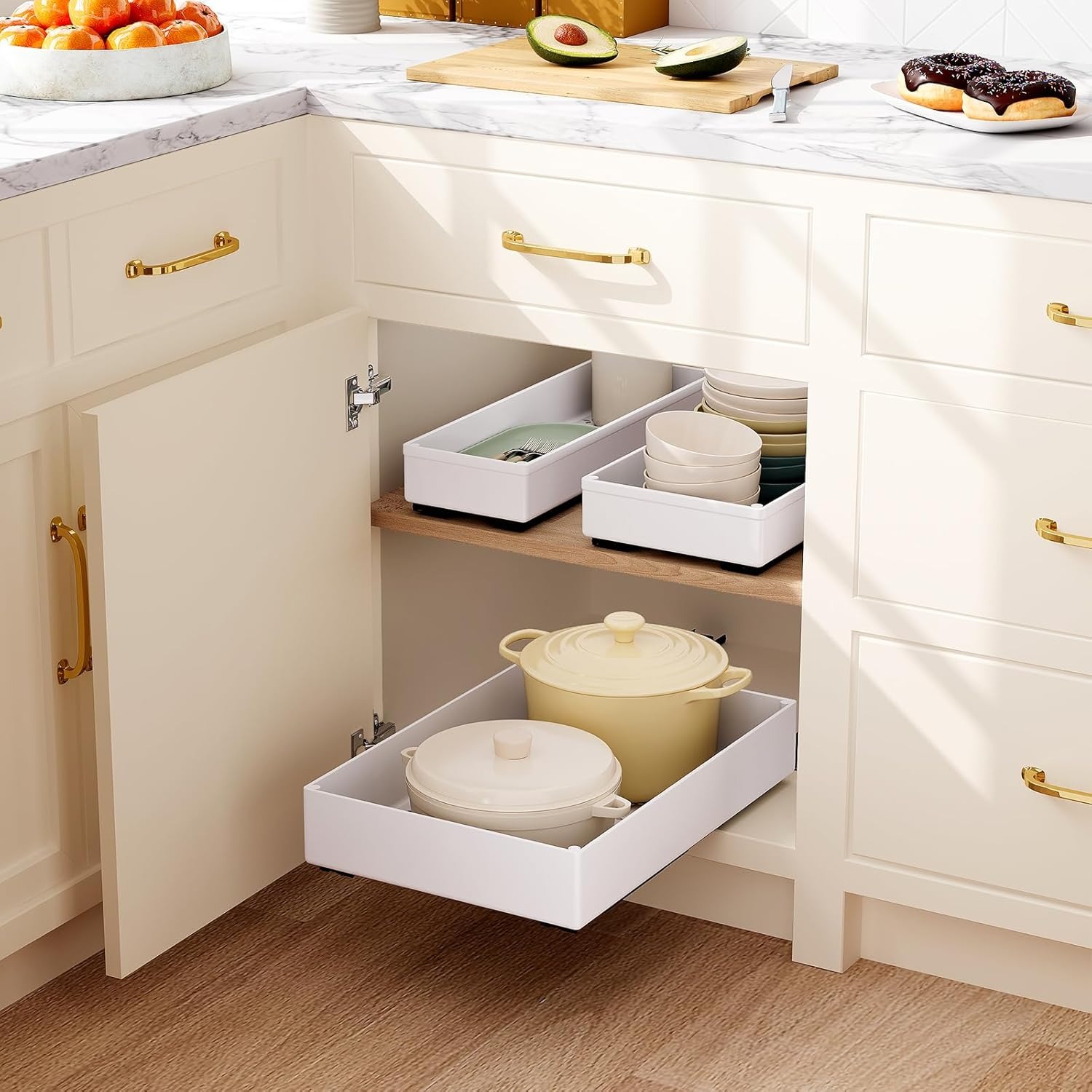 1-2pcs Kitchen Organizer Pull  - огляд і ціна Commercial Kitchen Swing Door