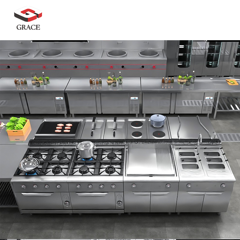 GRACE  Full Service of Commerc - огляд і ціна Commercial Kitchen Projects