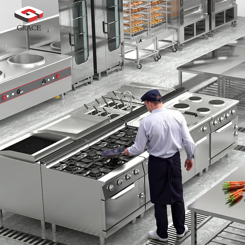 GRACE  Full Service of Commerc - огляд і ціна Commercial Kitchen Projects