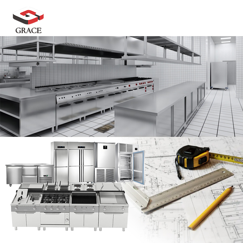 GRACE  Full Service of Commerc - огляд і ціна Commercial Kitchen Projects