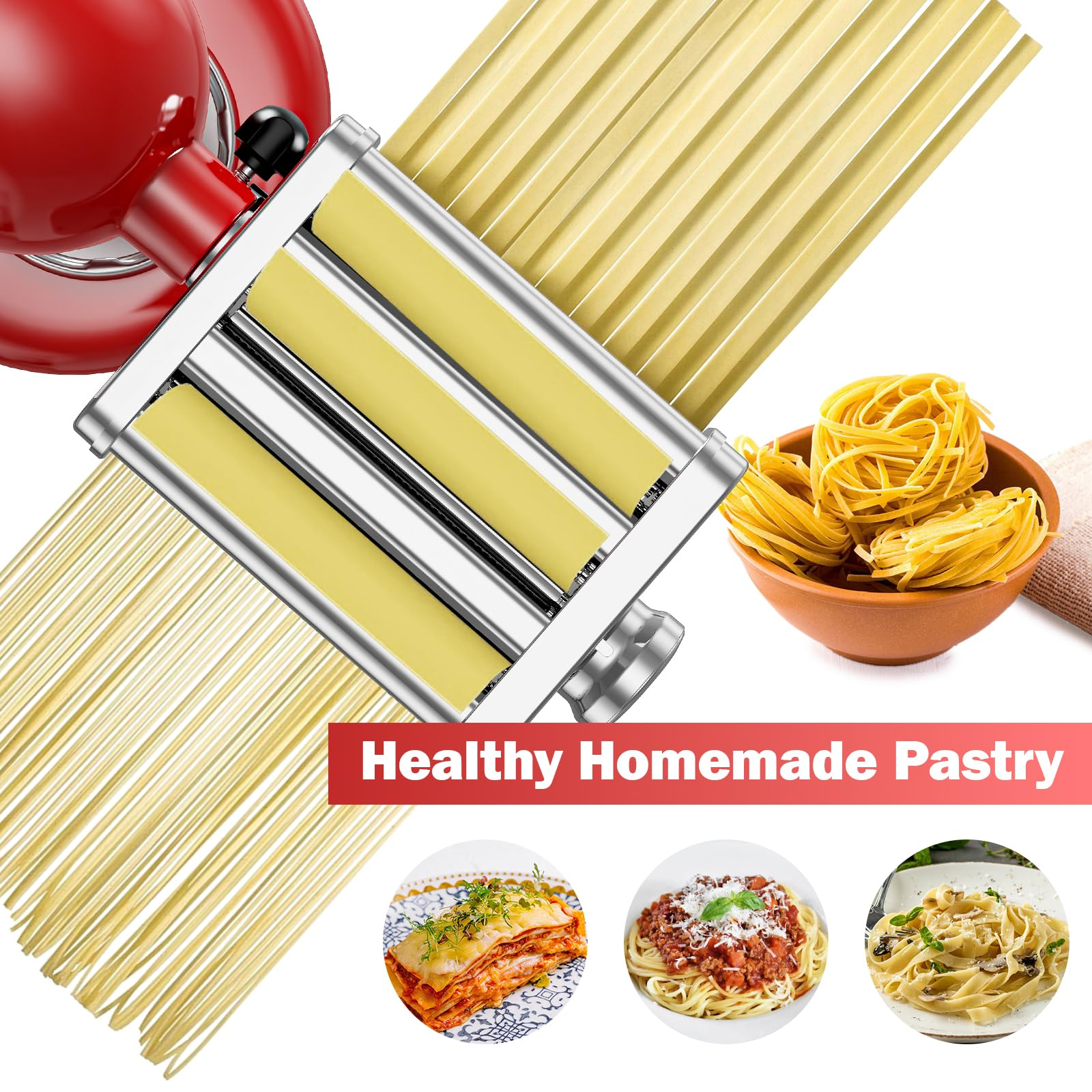 Gvode 3 in 1 Pasta Attachment  - огляд і ціна Commercial Kitchenaid
