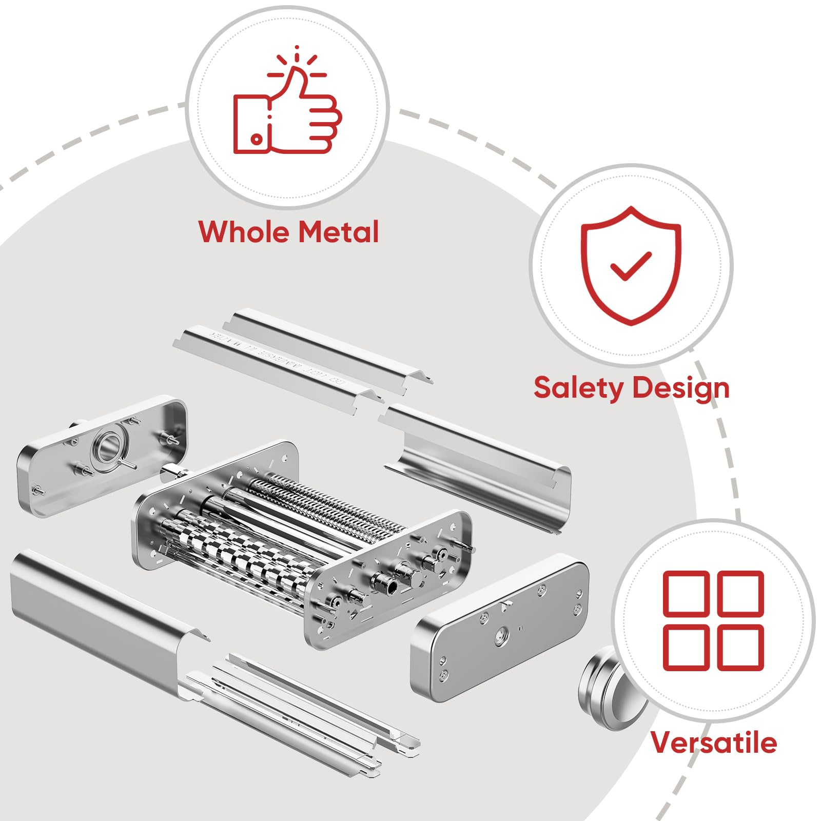 Gvode 3 in 1 Pasta Attachment  - огляд і ціна Commercial Kitchenaid