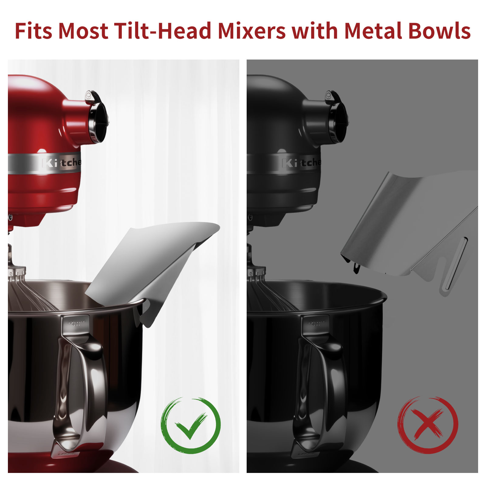 1pc Stainless Steel Tipping Gu - огляд і ціна Commercial Kitchenaid