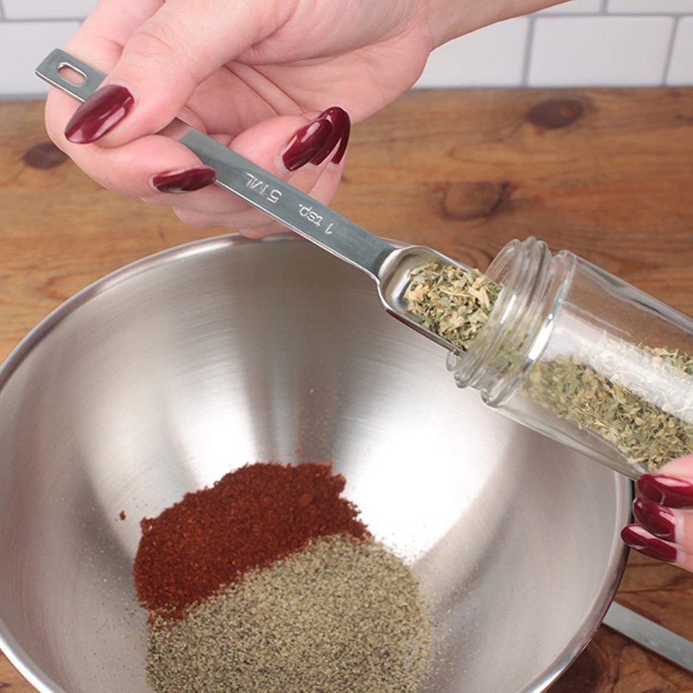 6Pcs Stainless Steel Measuring - огляд і ціна Commercial Kitchen Products
