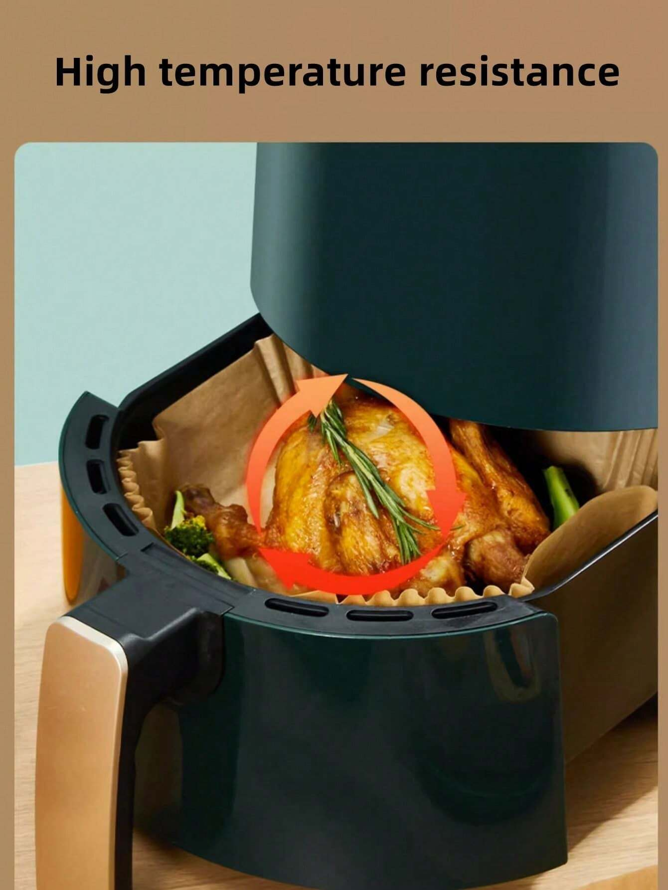 10-200pcs Disposable Air Fryer - огляд і ціна Commercial Kitchen Pans