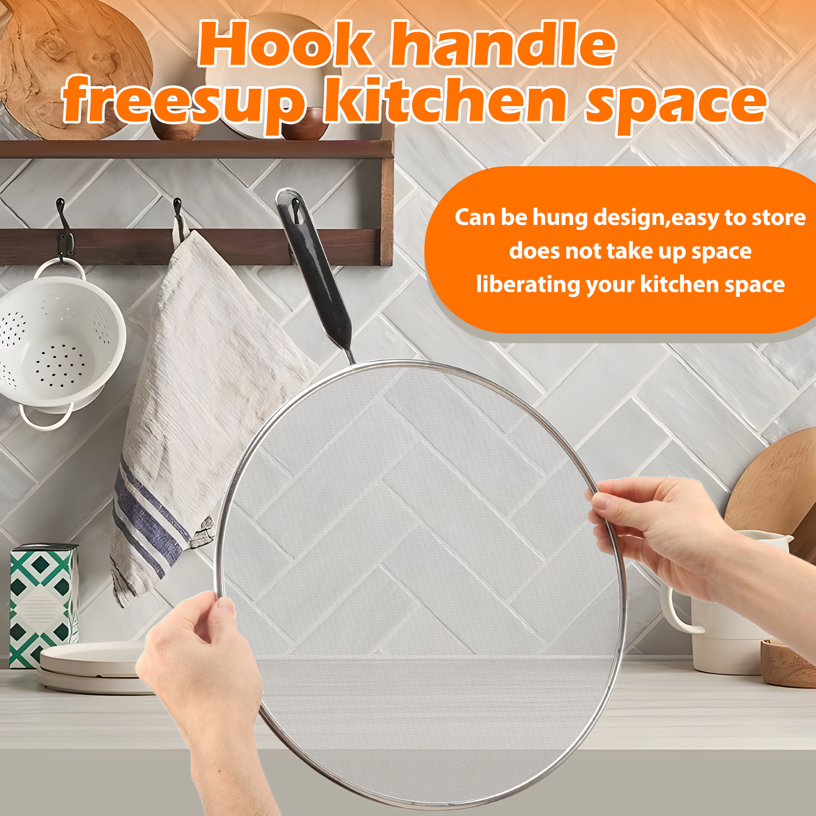 3/4Pcs Splatter Guard Set Stai - огляд і ціна Commercial Kitchen Pans