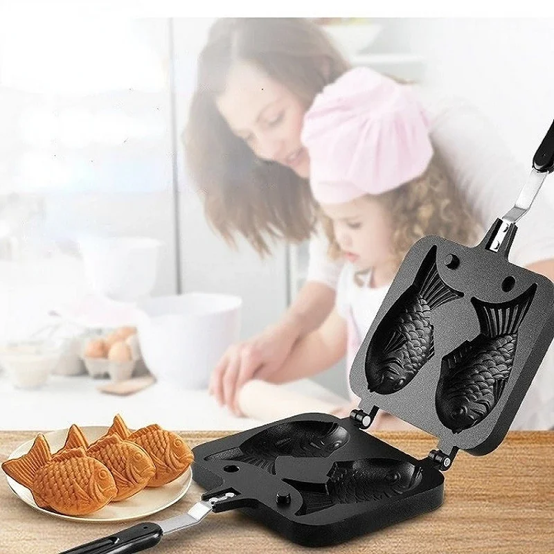 Kitchen Japanese Taiyaki Doubl - огляд і ціна Commercial Kitchen Pans