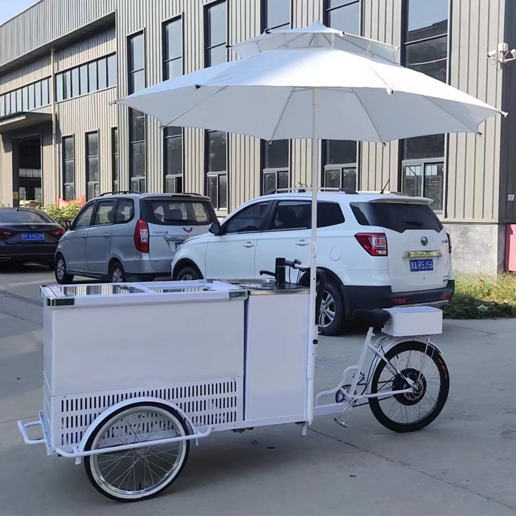 156L tricycle with chest freez - огляд і ціна Commercial Chest Freezer