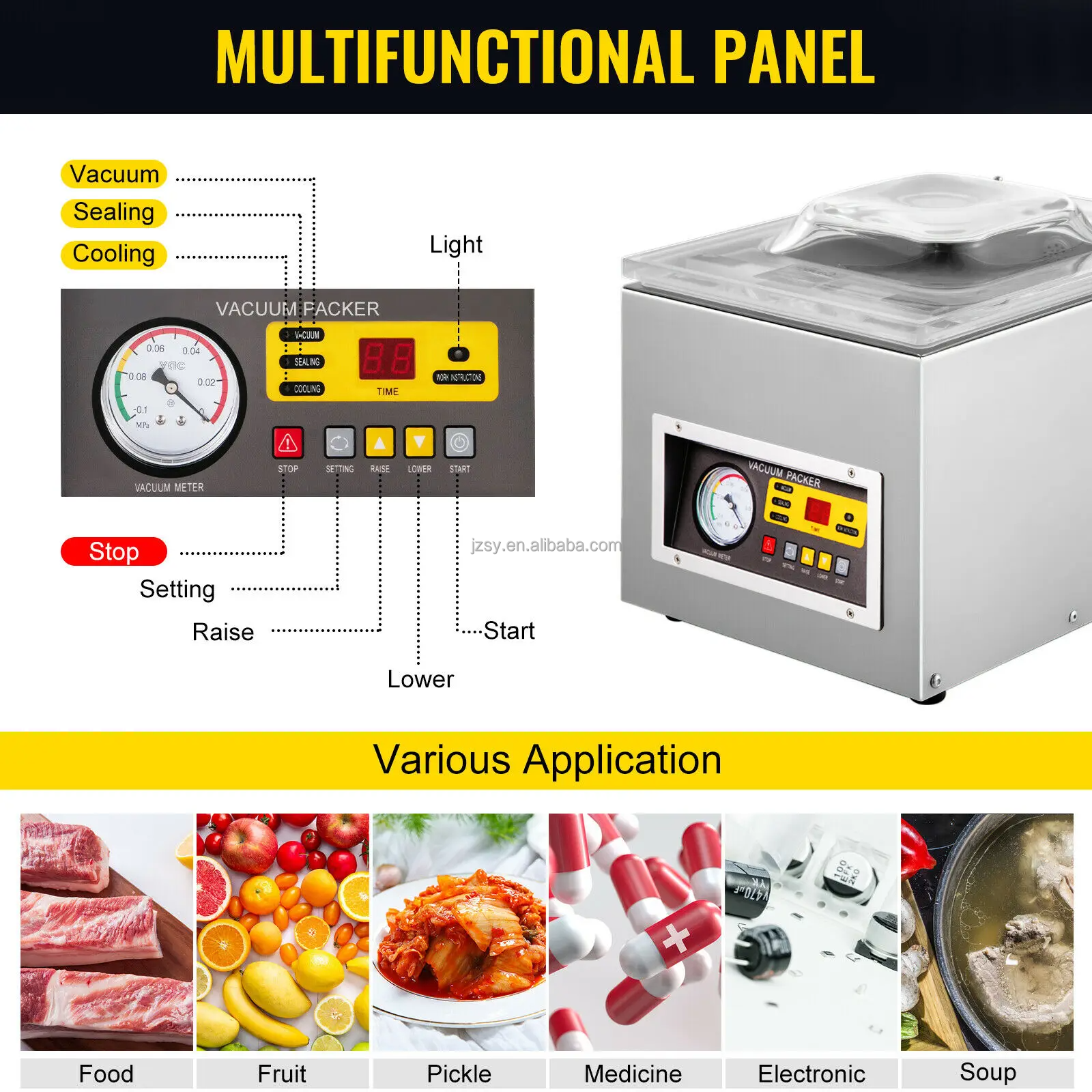 Vacuum Packing Machine Commerc - огляд і ціна Commercial Kitchen Products