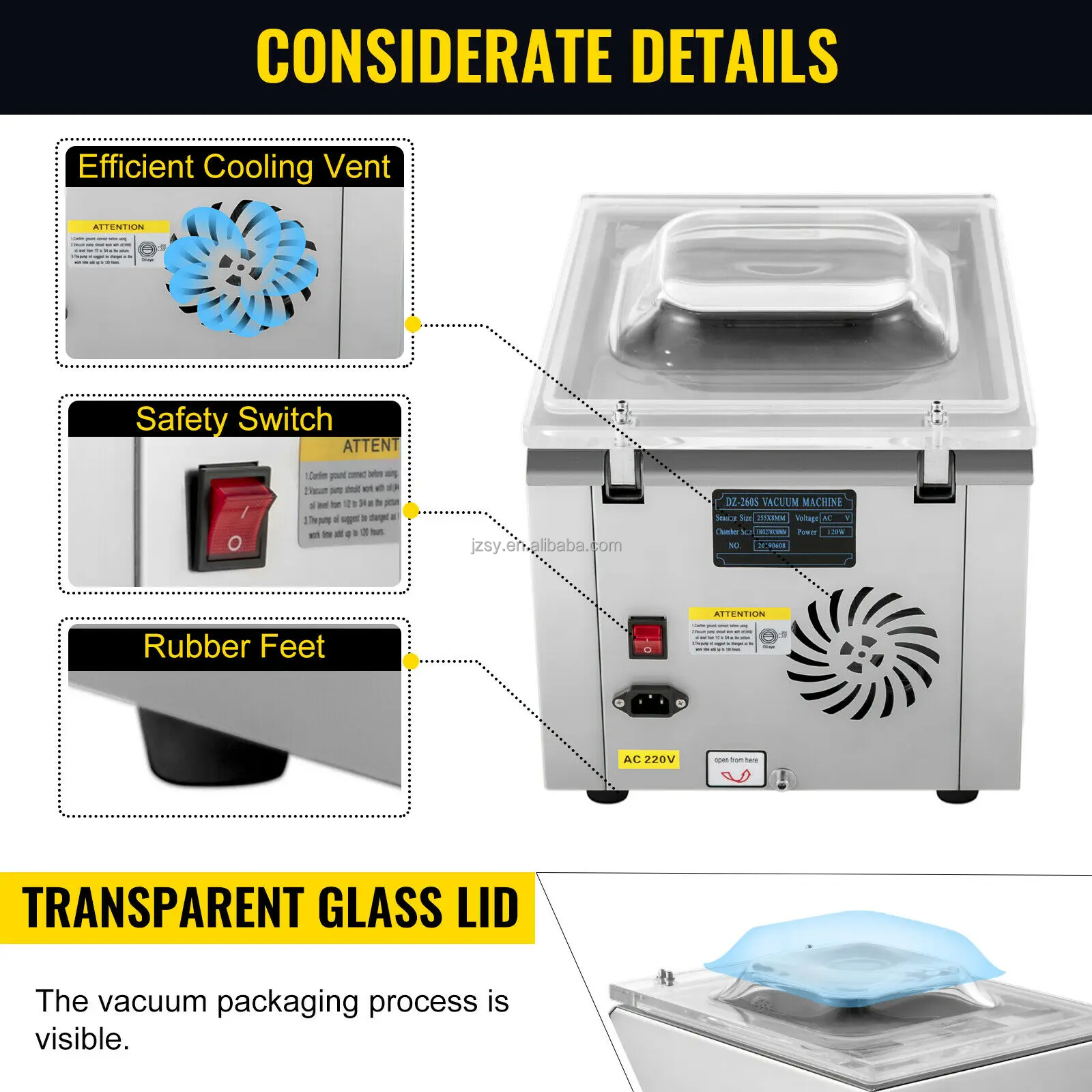 Vacuum Packing Machine Commerc - огляд і ціна Commercial Kitchen Products