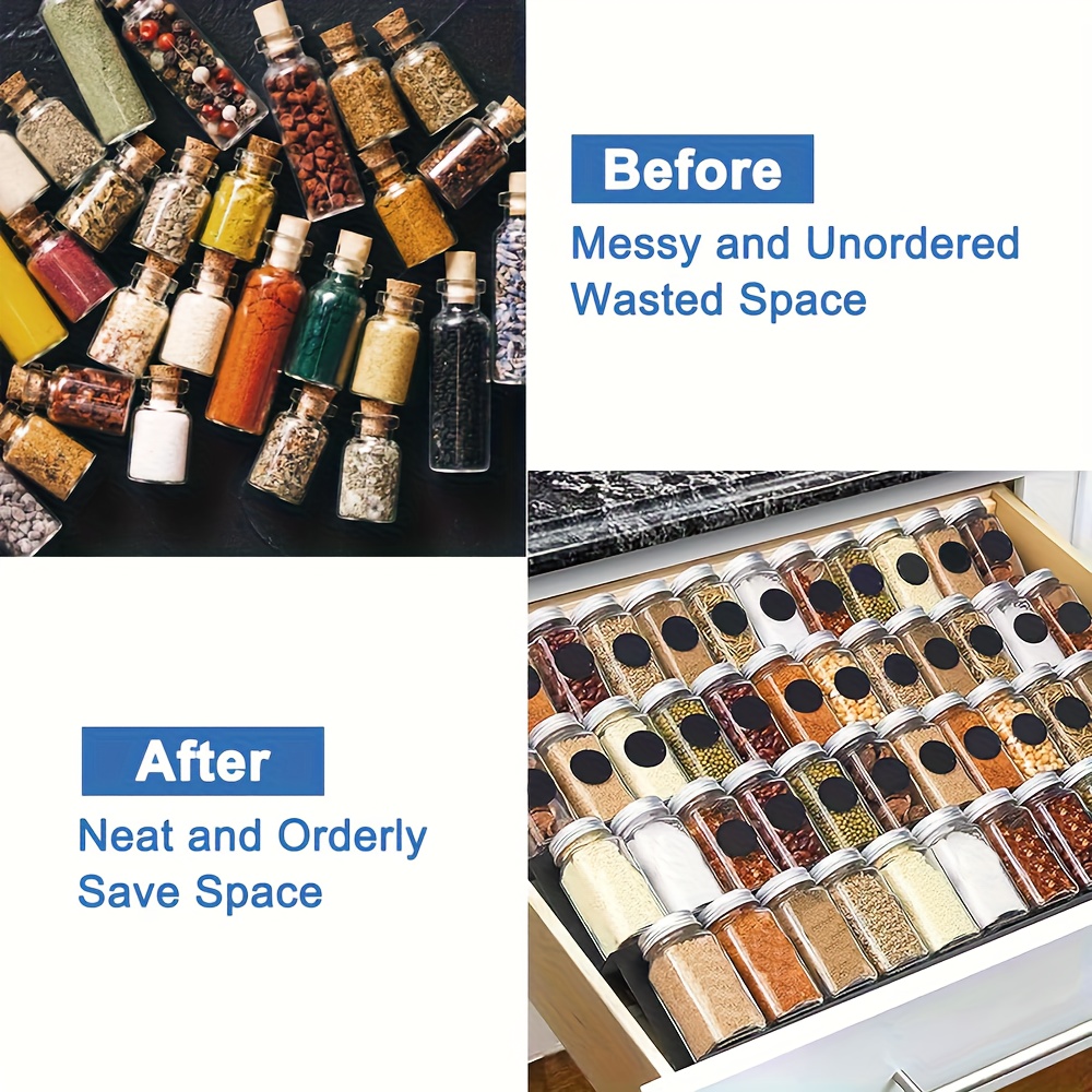 6pcs Expandable Spice Drawer O - огляд і ціна Commercial Kitchen Shelving